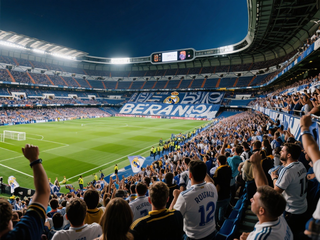 皇家马德里阵容升级,剑指欧冠之巅 狂热球迷助力:主场氛围打造第12人优势