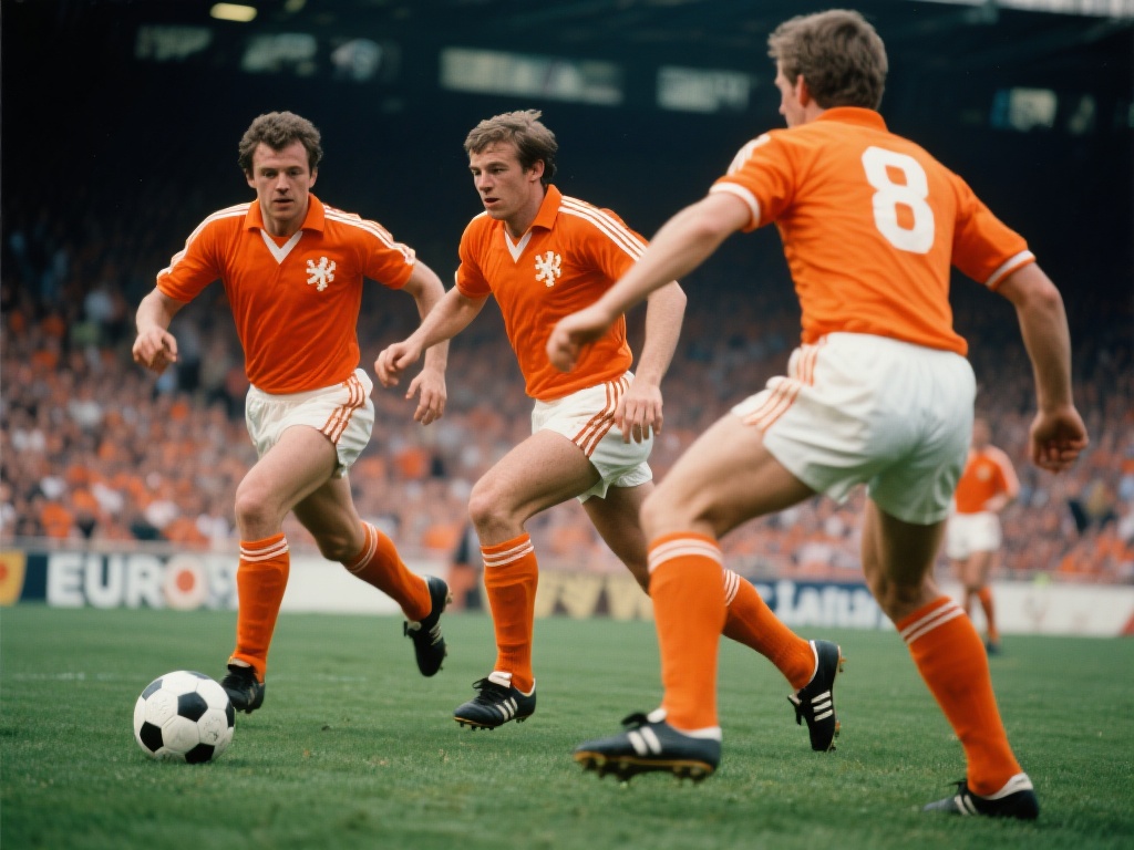 橙衣军团欧洲杯辉煌历程：1988年荣耀登顶