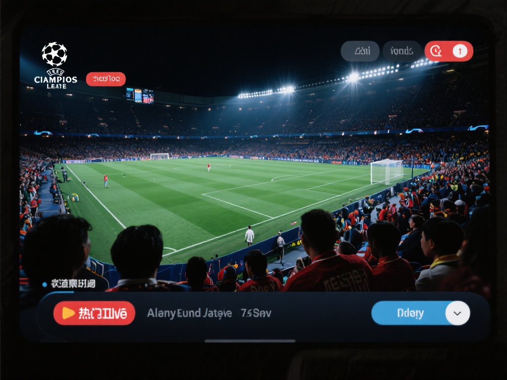 注意比赛时间与直播渠道
欧冠比赛通常安